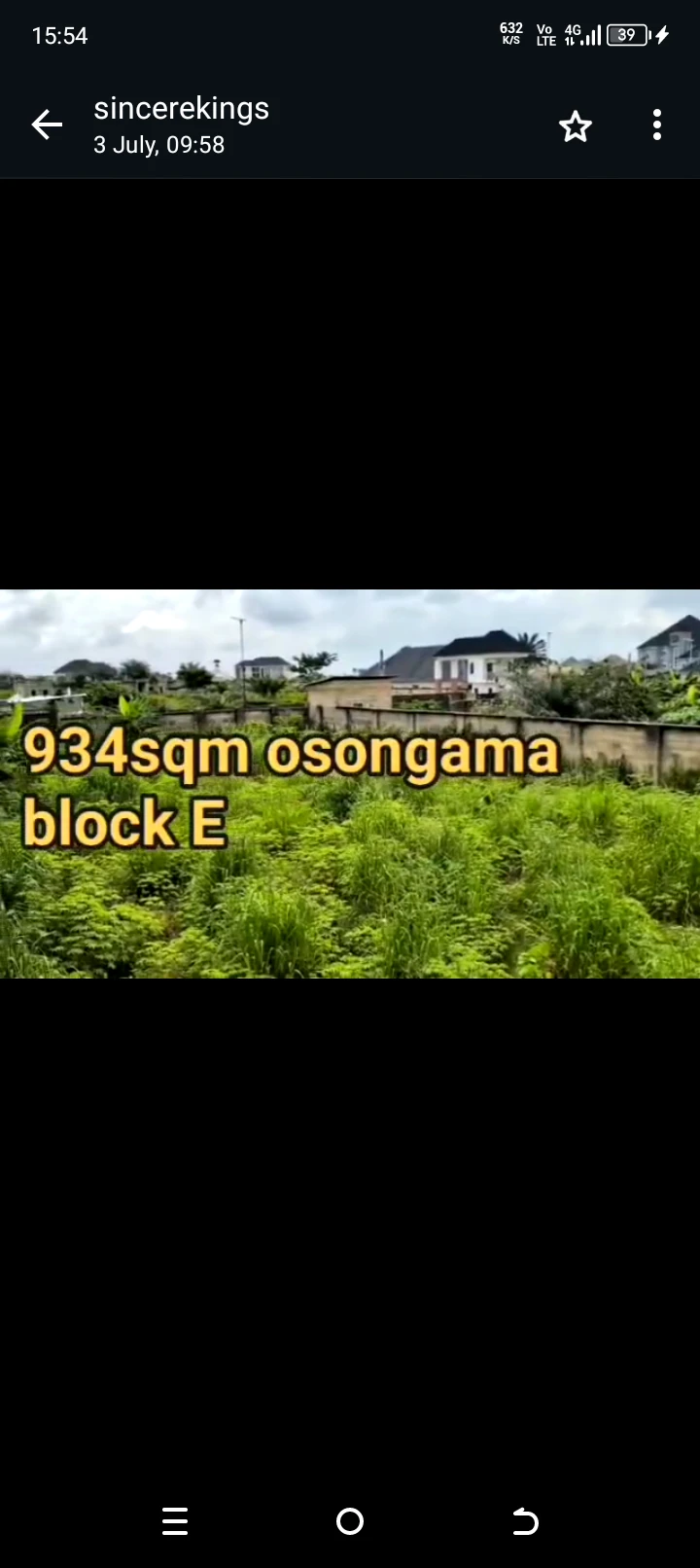 Land for Sale in Osongama Housing estate, Akwa Ibom cover picture