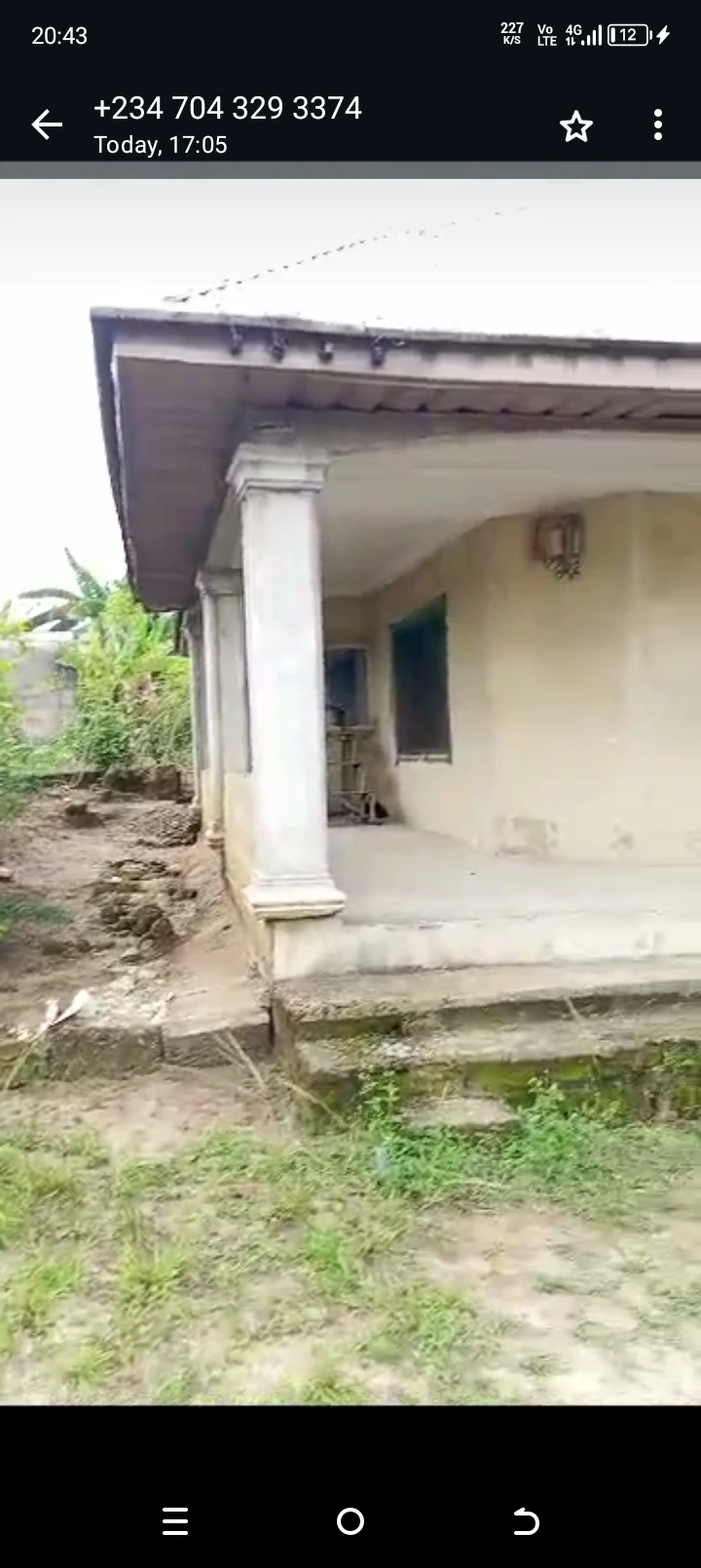 Bungalow for Sale in Ikot Oku Idiok ,off Ekpri nsukara Nwaniba, Akwa Ibom