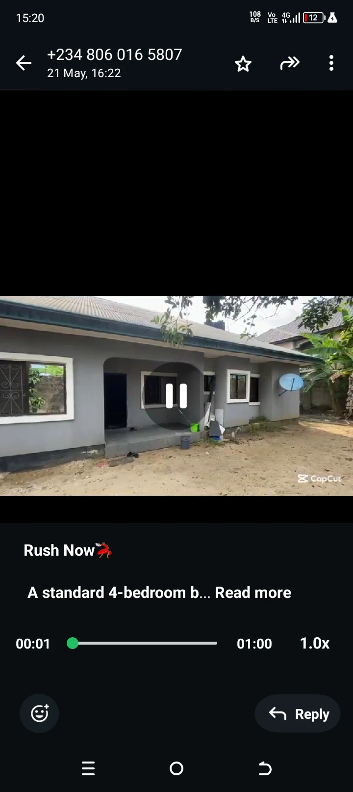 Bungalow for Sale in Udoudoma Avenue behind Tropicana, Akwa Ibom