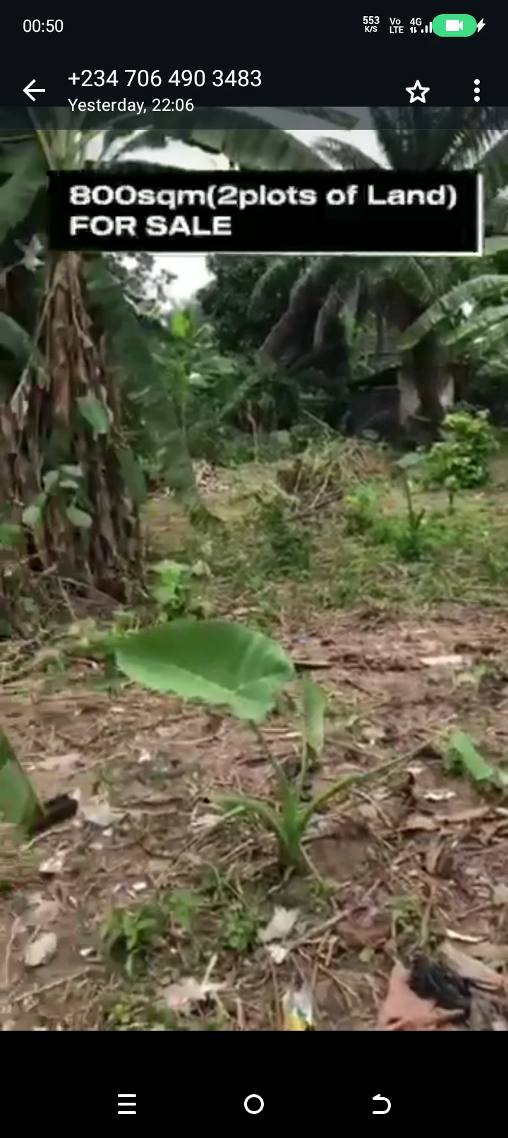 Land for Sale in Opposite shelter afrique ,oron road., Akwa Ibom cover picture