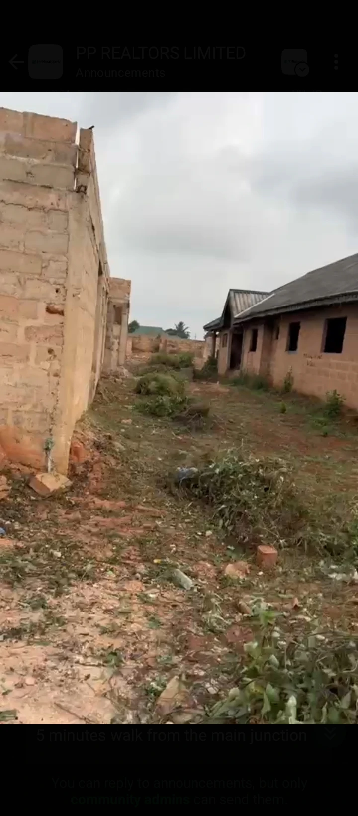 Uncompleted Building for Sale in Divine grace egba, Edo - Image 2