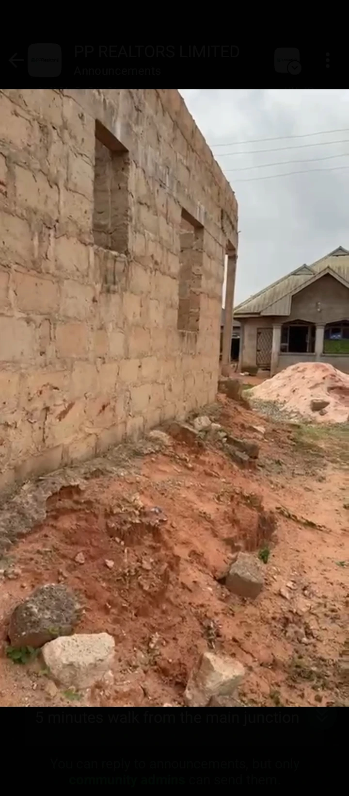 Uncompleted Building for Sale in Divine grace egba, Edo - Image 5