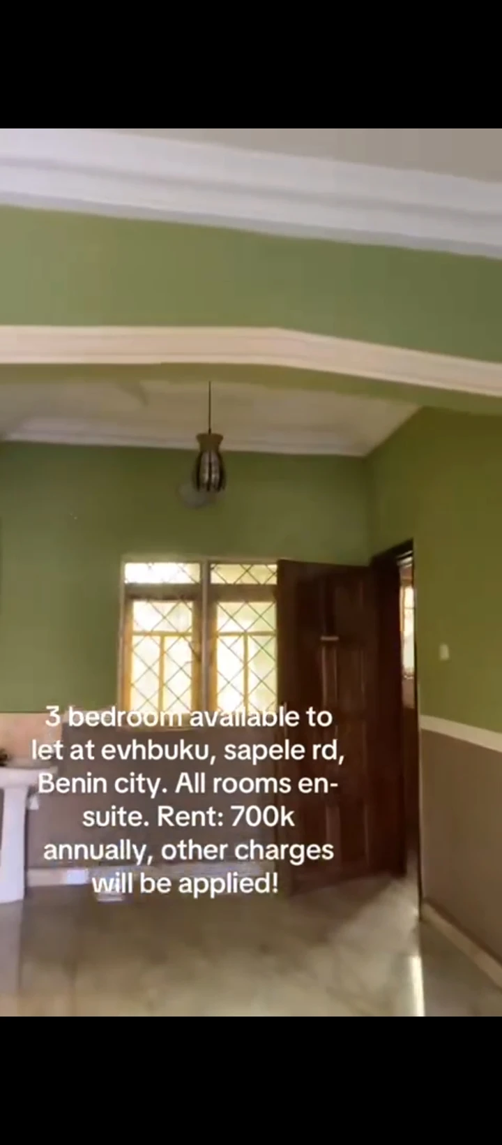 3 Bedroom Flat for Rent in Evhukha off sapele road, Edo - Image 3