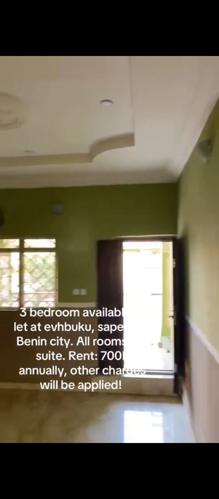 3 Bedroom Flat for Rent in Evhukha off sapele road, Edo - Image 4