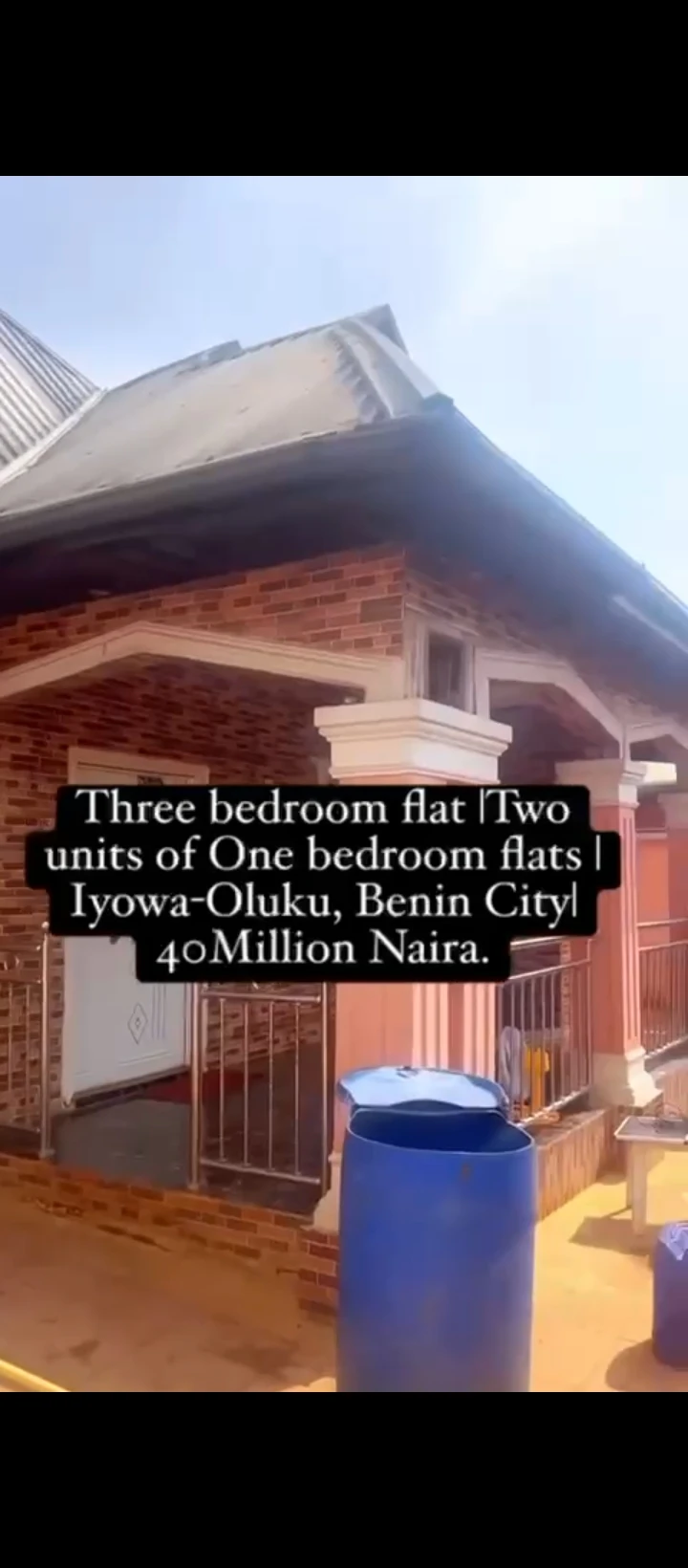 3 Bedroom Flat for Sale in Oluku, Edo - Image 1