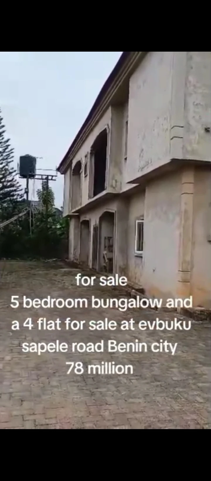 Bungalow for Sale in Evbhuku sapele road, Edo - Image 2