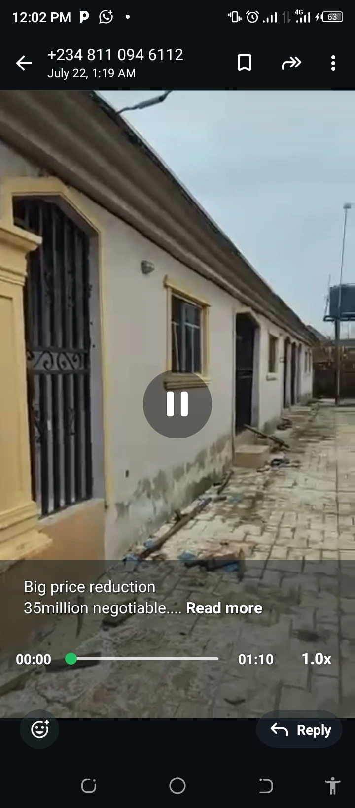 2 Bedroom Flat for Sale in Ogunwenyin waec road off ugbor central Benin city., Edo - Image 1