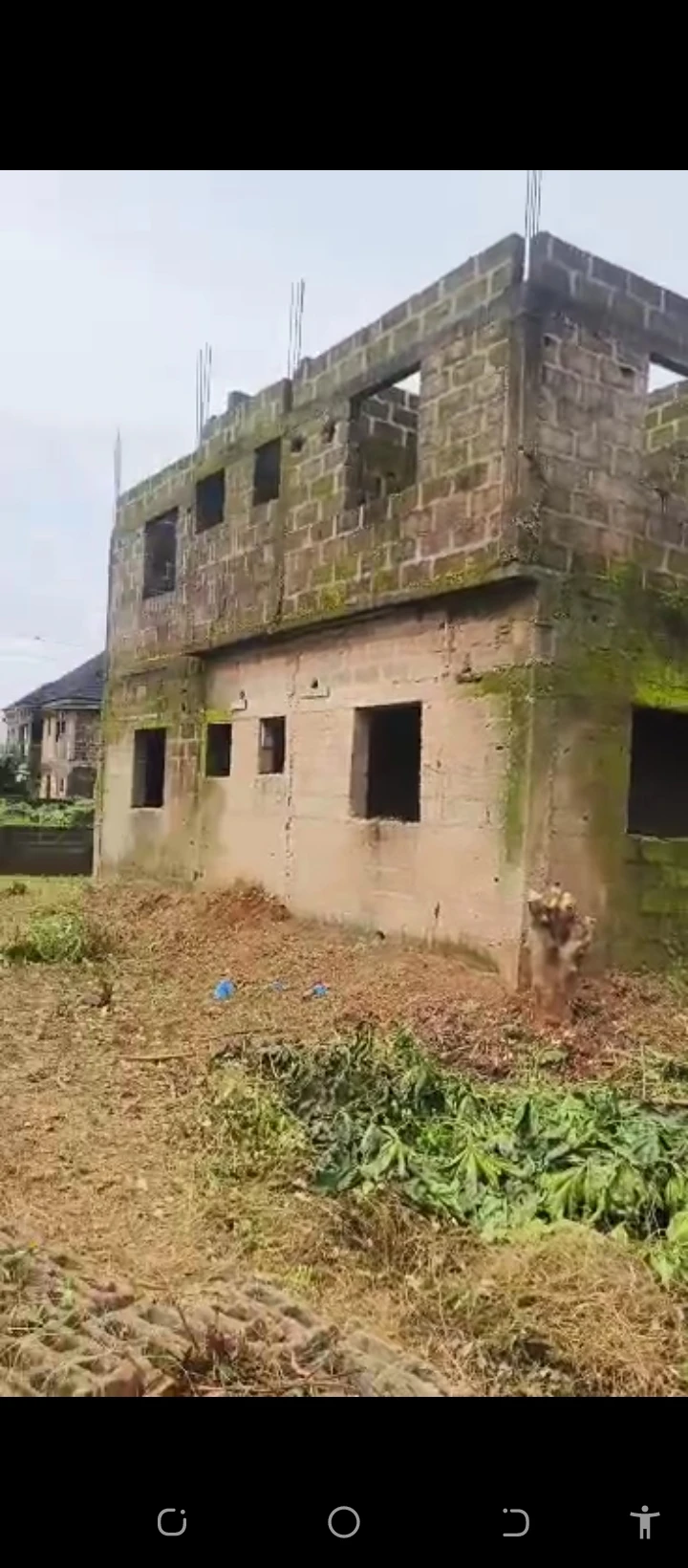 Uncompleted Building for Sale in Amagba GRA, Edo - Image 1