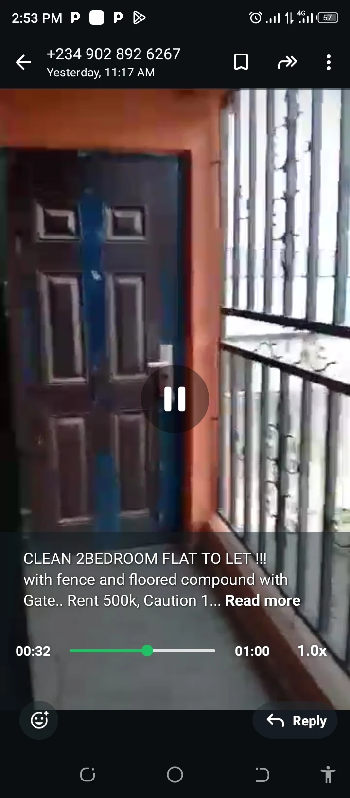 2 Bedroom Flat for Rent in Zion street of sapele road, Edo cover picture