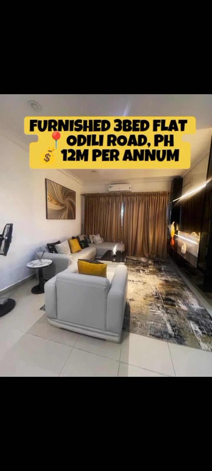 3 Bedroom Flat for Rent in ODILI, Rivers - Image 4