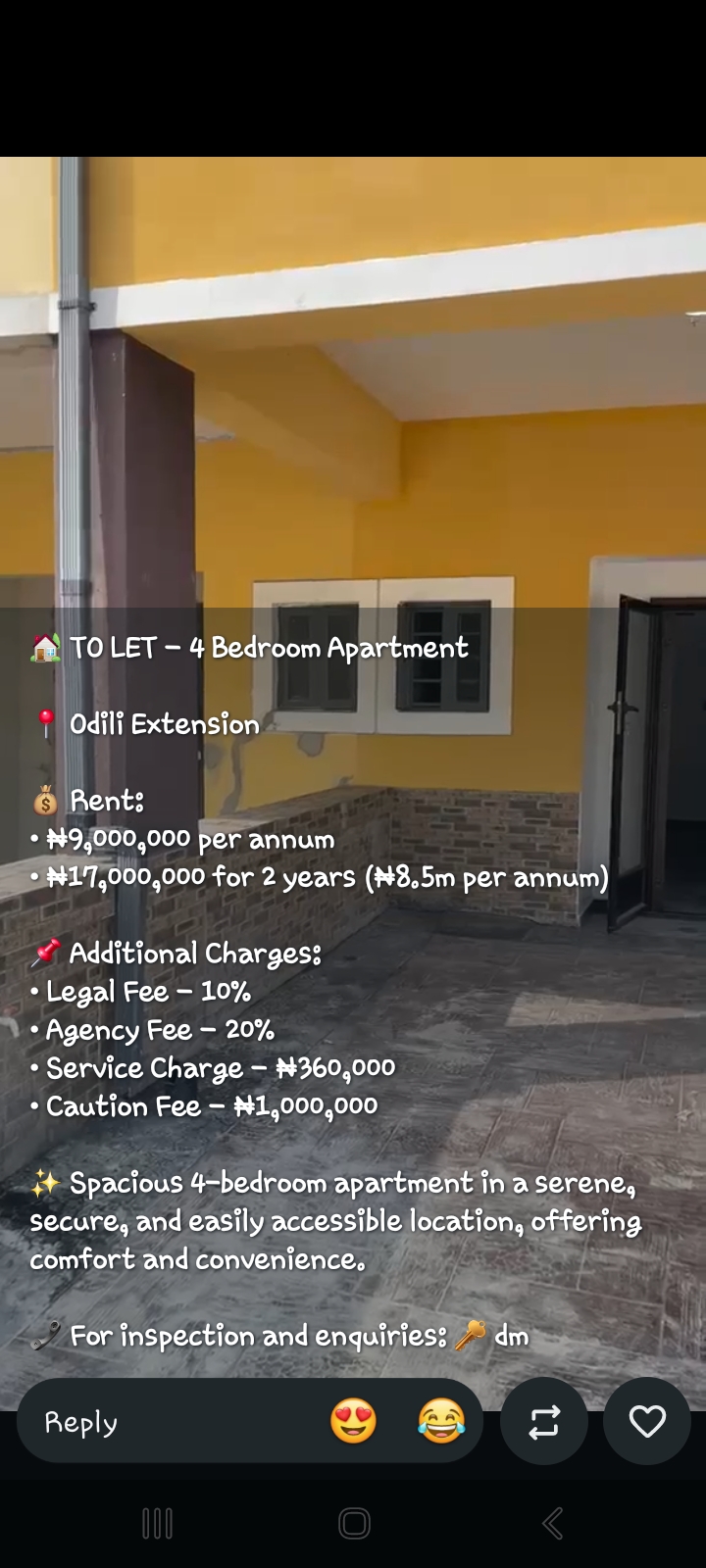 4 Bedroom Flat for Rent in Odili extension, Rivers - Image 2
