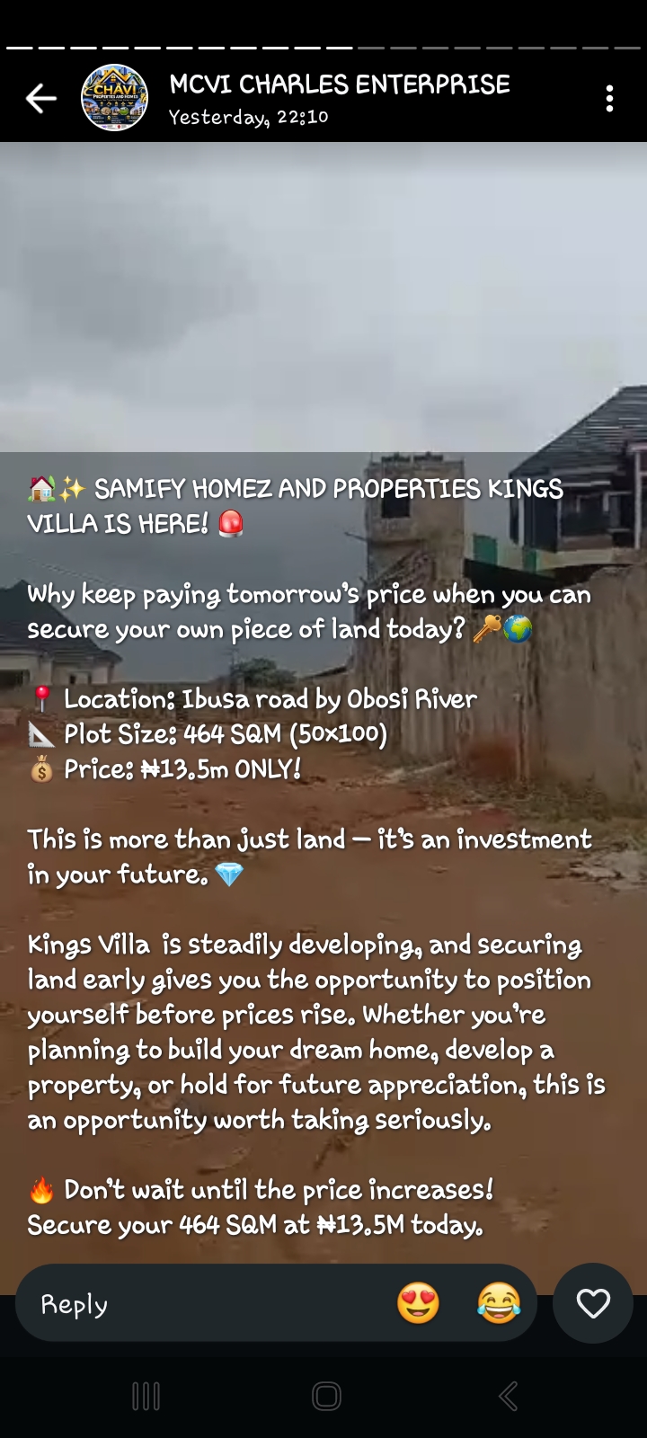 Land for Sale in Okpanam Road, Delta - Image 3