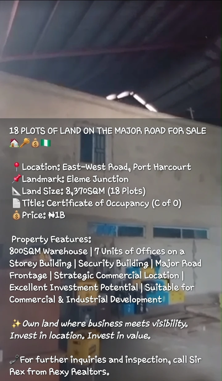 Land for Sale in EAST-WEST ROAD, Rivers - Image 3