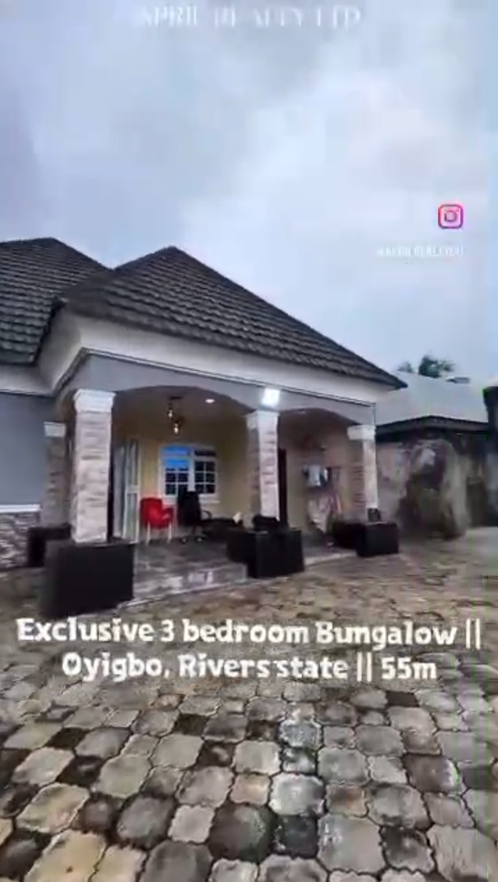 Bungalow for Sale in Oyigbo, Rivers - Image 1