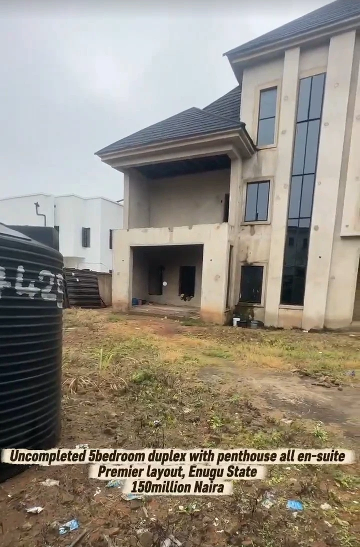 Uncompleted Building for Sale in Premier layout, Enugu - Image 1
