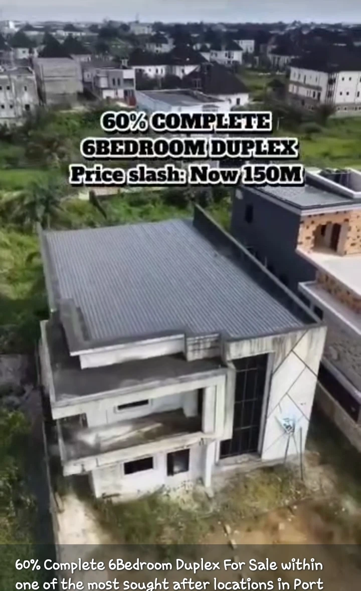 Uncompleted Building for Sale in ELIZOU, Rivers - Image 1