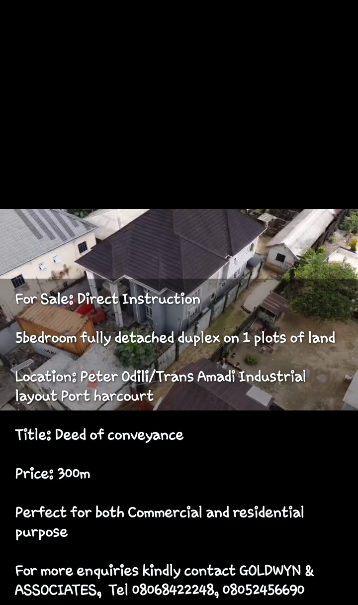 Duplex for Sale in PETER ODILI, Rivers - Image 4
