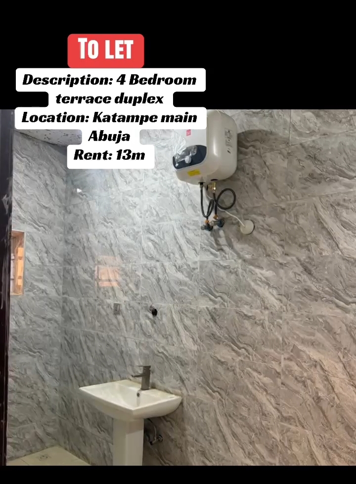 4 Bedroom Flat for Rent in Katampe, Abuja - Image 2