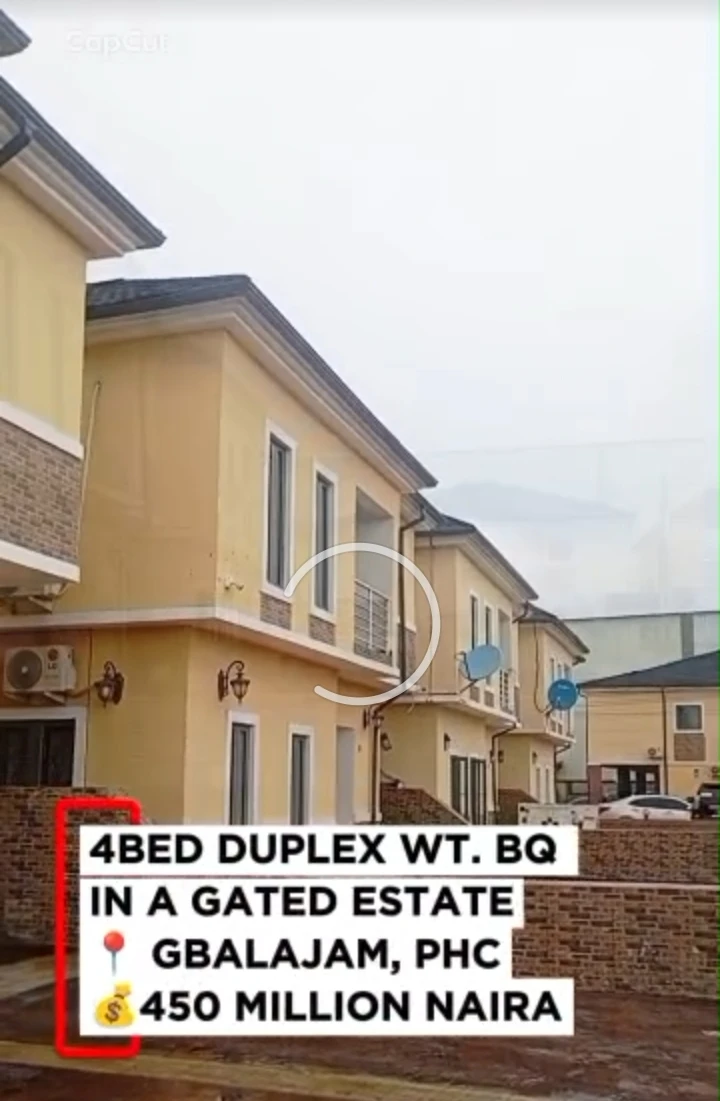 Duplex for Sale in GBALAJAM, Rivers - Image 1