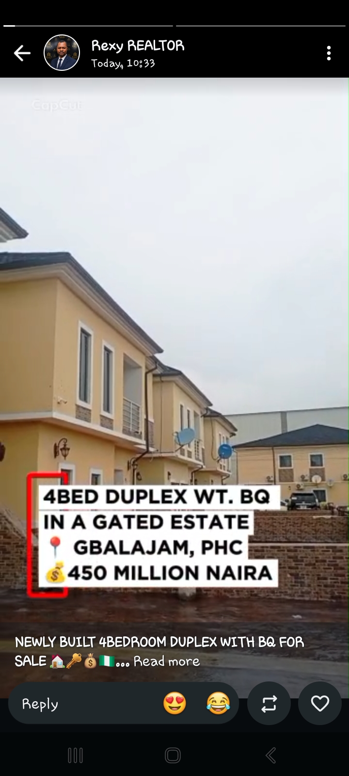 Duplex for Sale in GBALAJAM, Rivers - Image 2