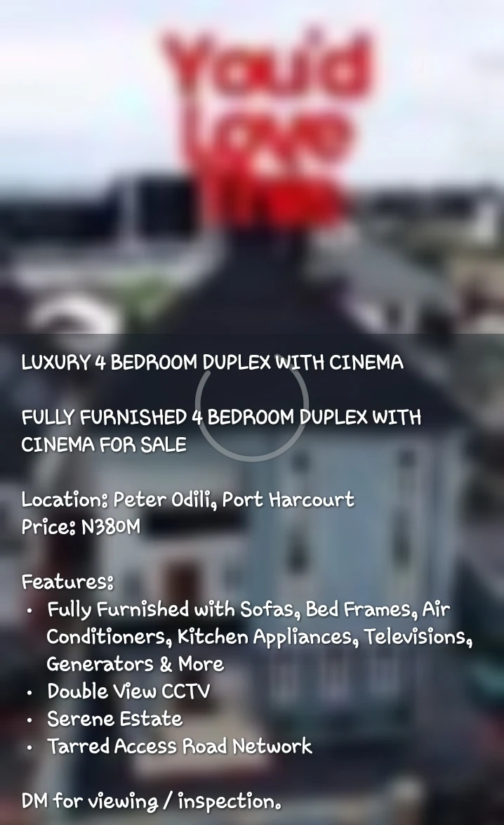 Duplex for Sale in PETER ODILI, Rivers - Image 2