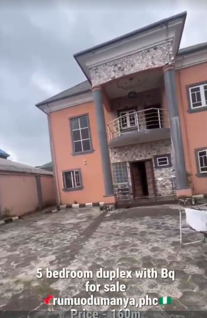 Duplex for Sale in RUMUODOMAYA, Rivers