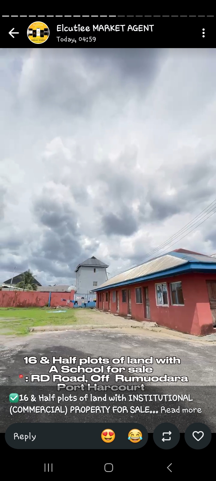 Land for Sale in Okporo, Rivers