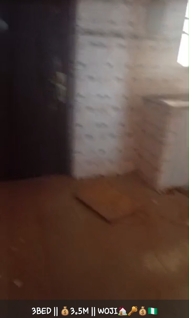3 Bedroom Flat for Rent in WOJI, Rivers
