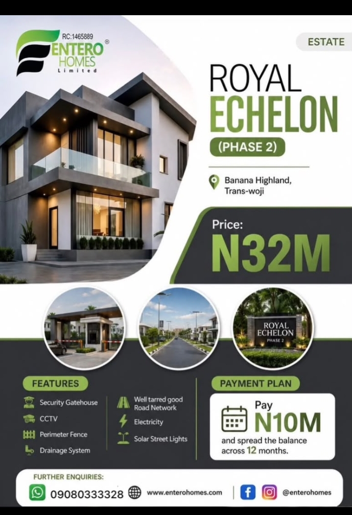 Land for Sale in TRANS-WOJI, Rivers