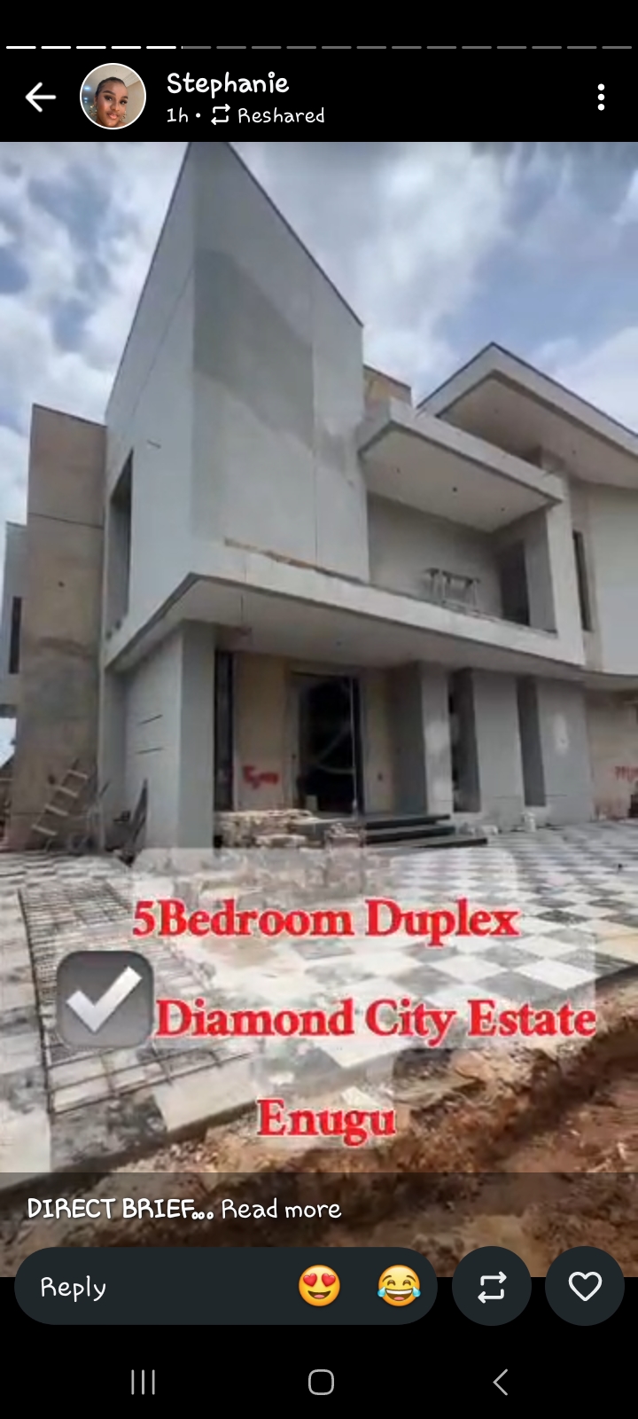 Duplex for Sale in Diamond Estate, Enugu