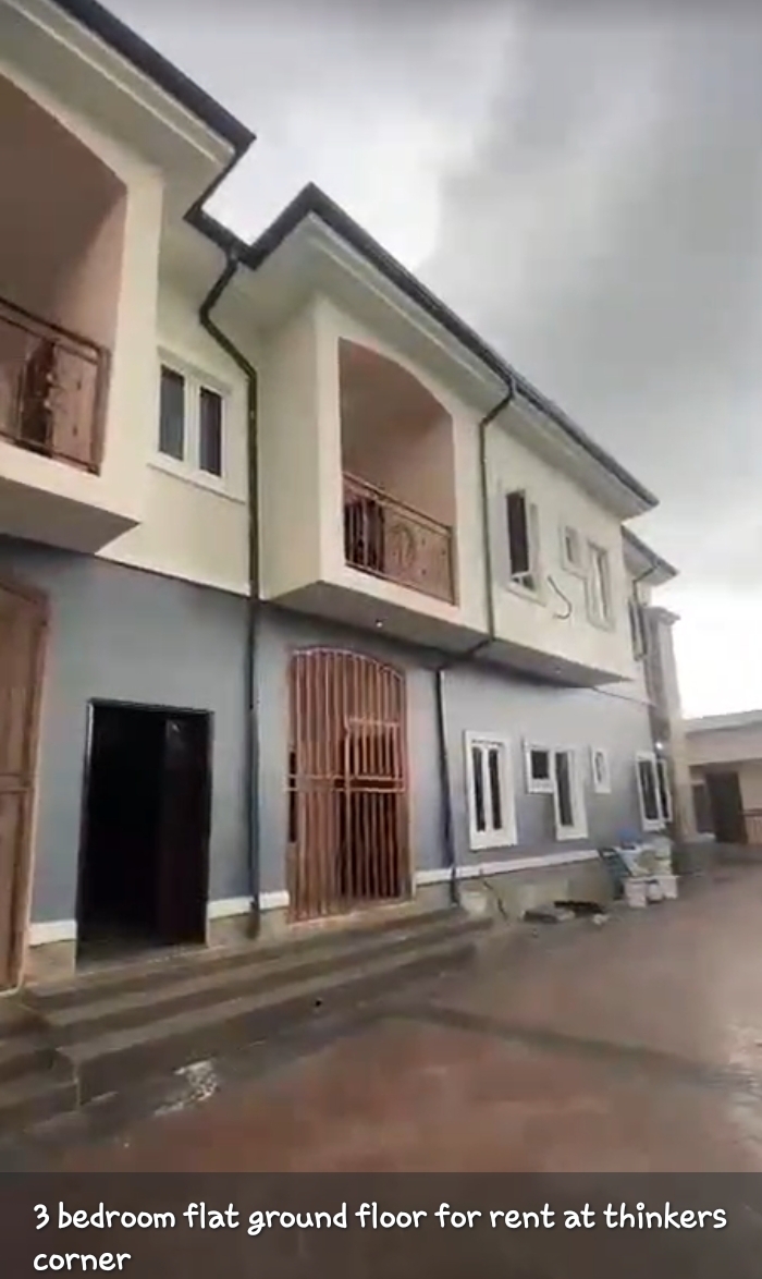 3 Bedroom Flat for Rent in THINKERS CORNER, Enugu
