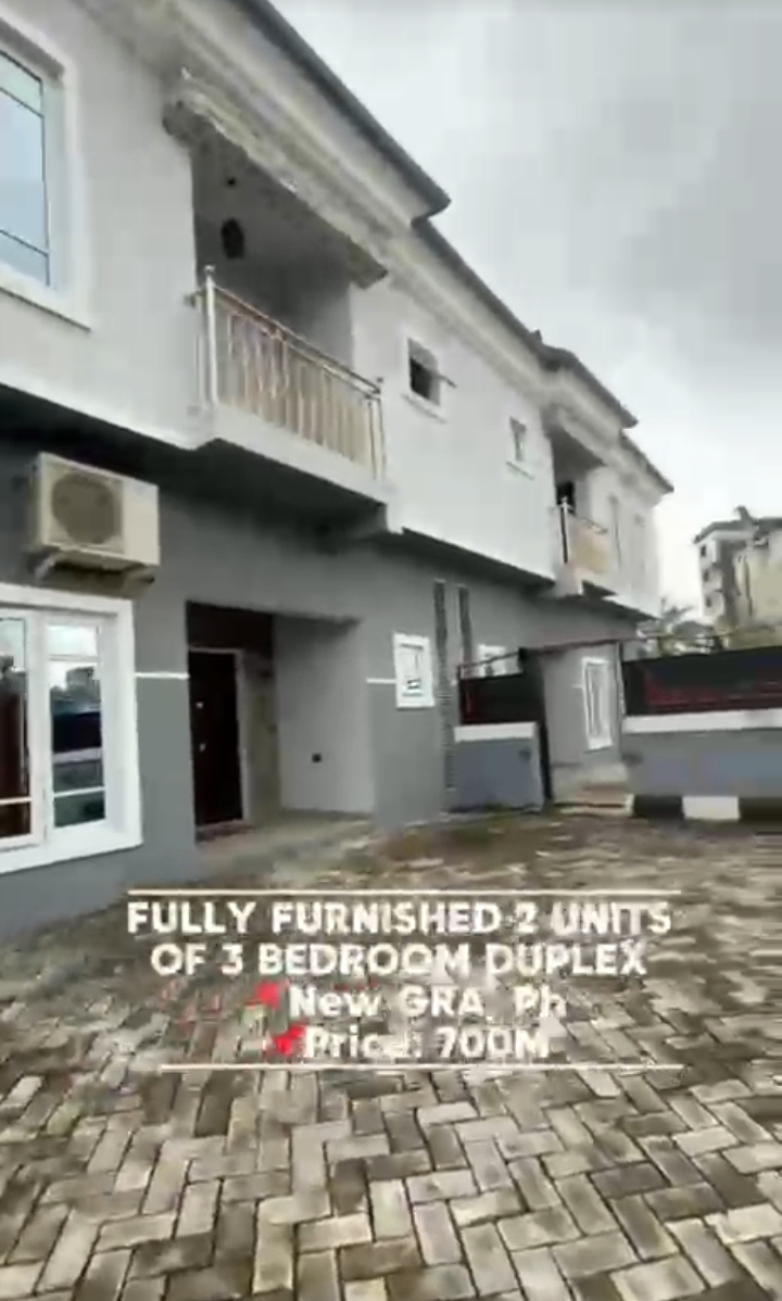 Duplex for Sale in NEW GRA, Rivers