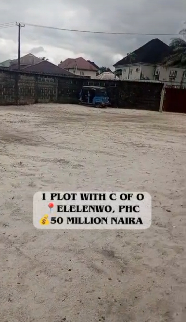 Land for Sale in Elelenwo, Rivers