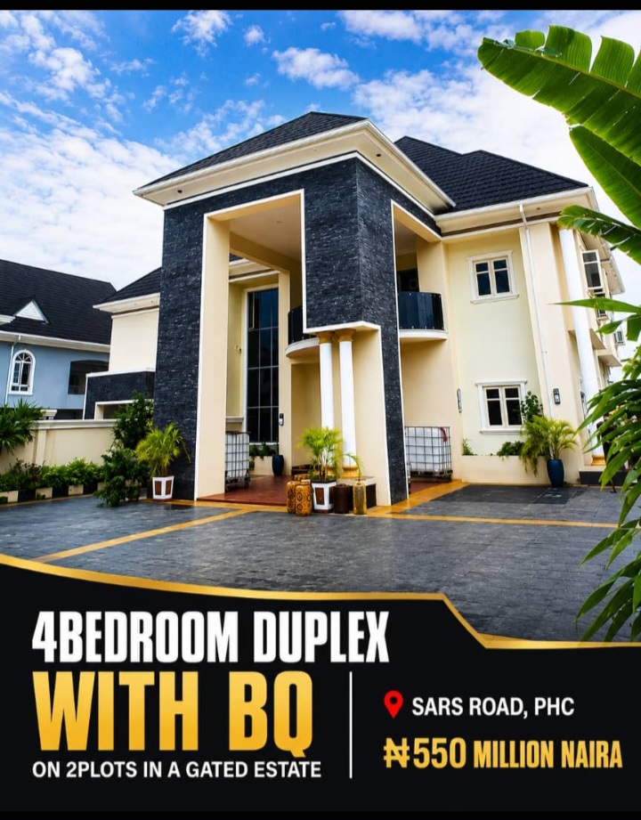 Duplex for Sale in SARS ROAD, Rivers
