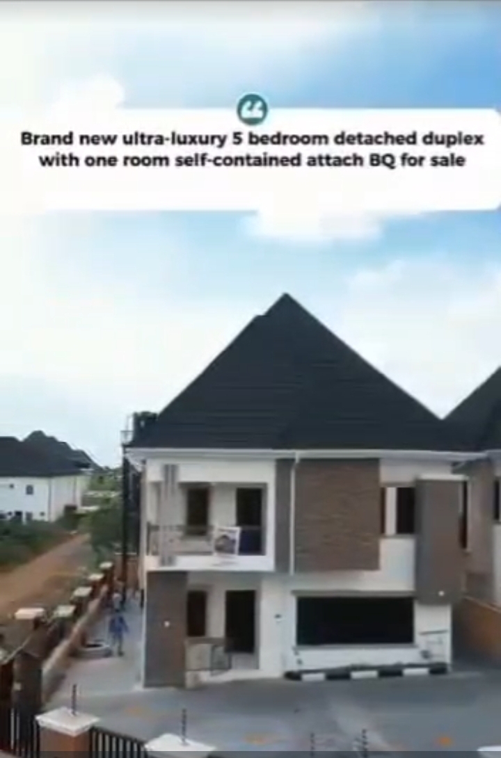 Duplex for Sale in Centenary City, Enugu