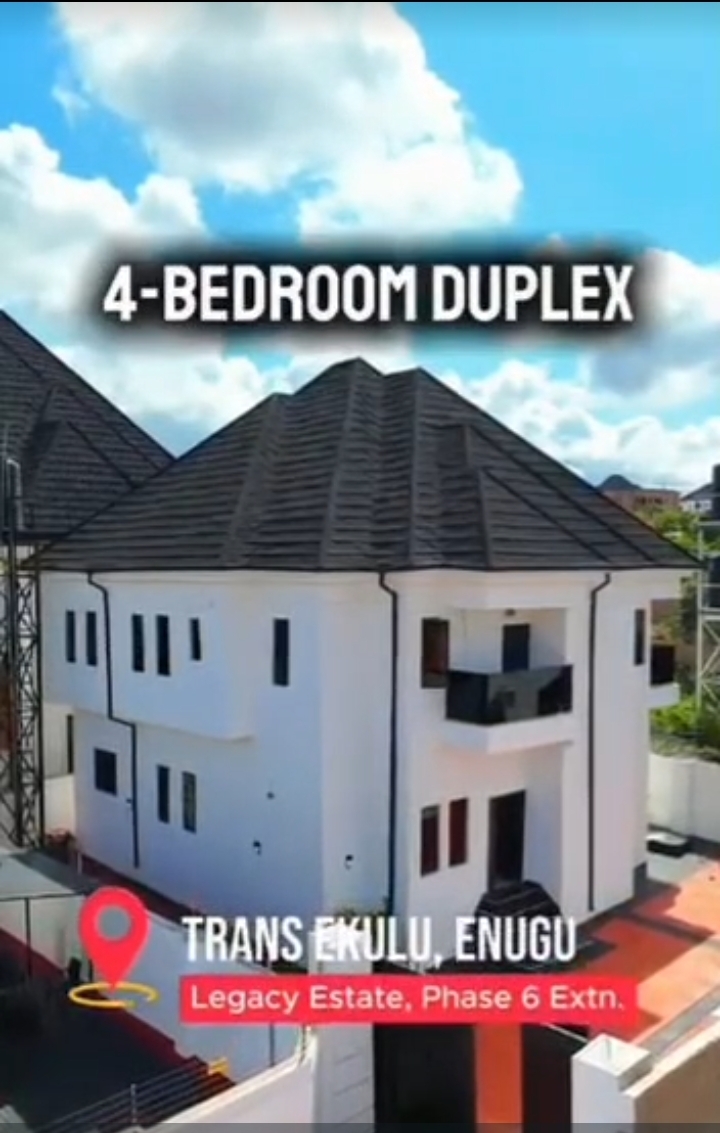 Duplex for Sale in Trans-Ekulu, Enugu