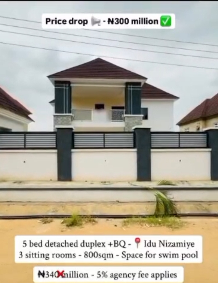Duplex for Sale in ISU, Abuja