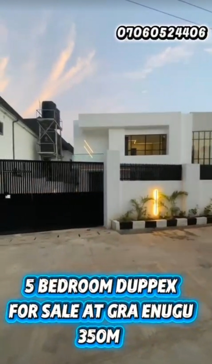 Duplex for Sale in GRA, Enugu
