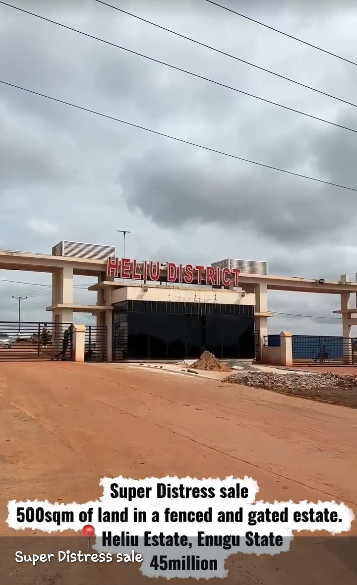 Land for Sale in Heliu Estate, Enugu