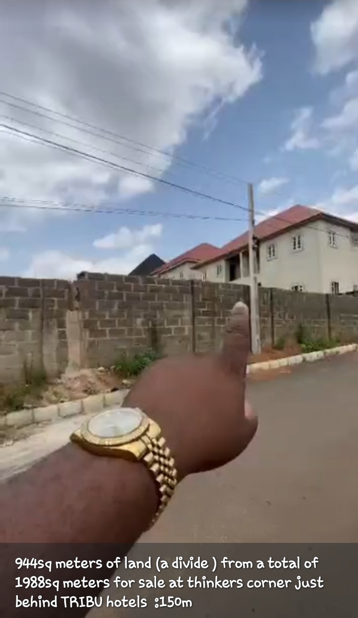 Land for Sale in THINKERS CORNER, Enugu