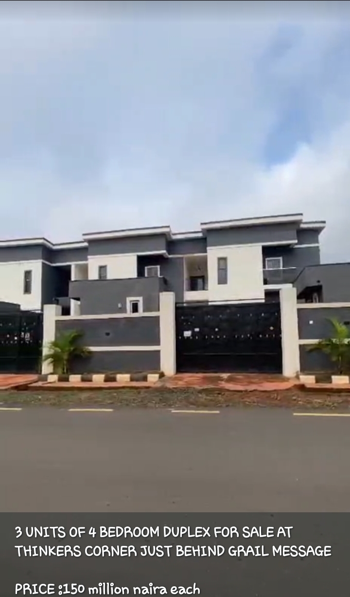 Duplex for Sale in THINKERS CORNER, Enugu
