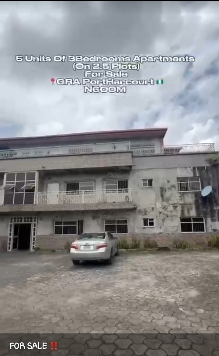 3 Bedroom Flat for Sale in GRA, Rivers