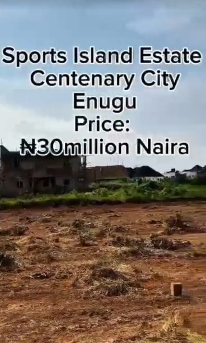 Land for Sale in Centenary City, Enugu