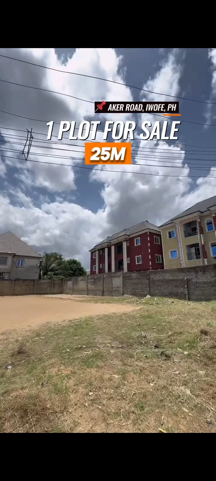 Land for Sale in Aker Road, Iwofe, Rivers - Image 1