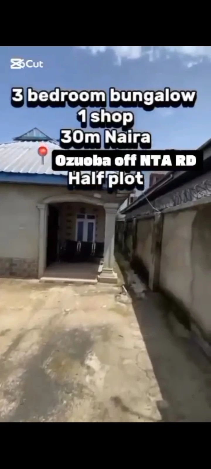 Bungalow for Sale in Ozuoba, off NTA Road, Rivers - Image 1