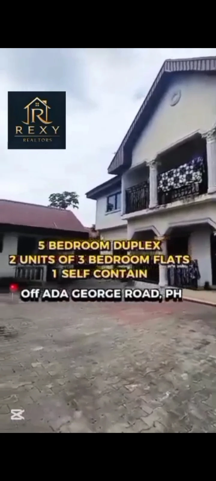 Duplex for Sale in Iwofe Road off Ada George, Rivers - Image 1