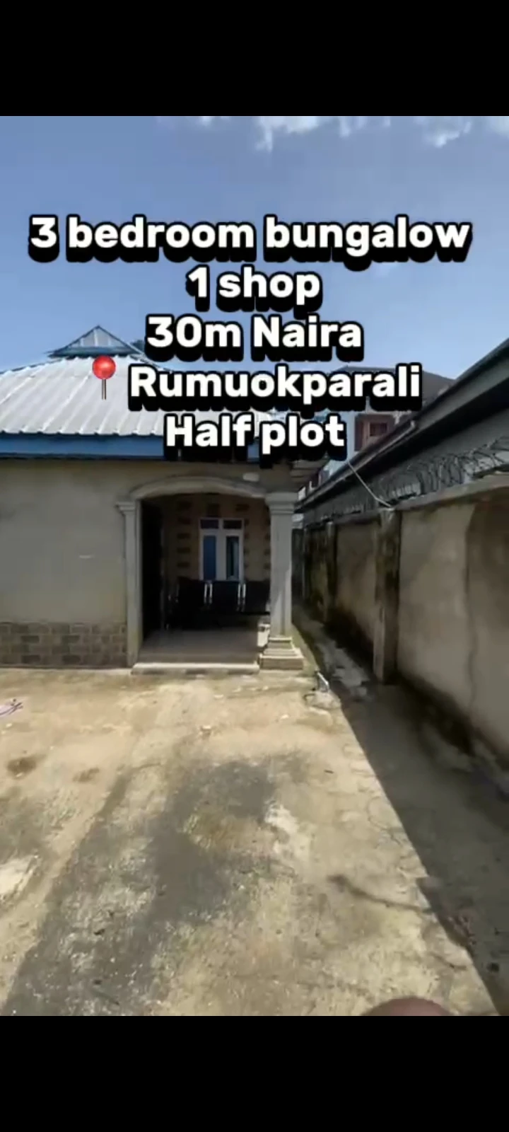 Bungalow for Sale in Rumuokparali, Rivers