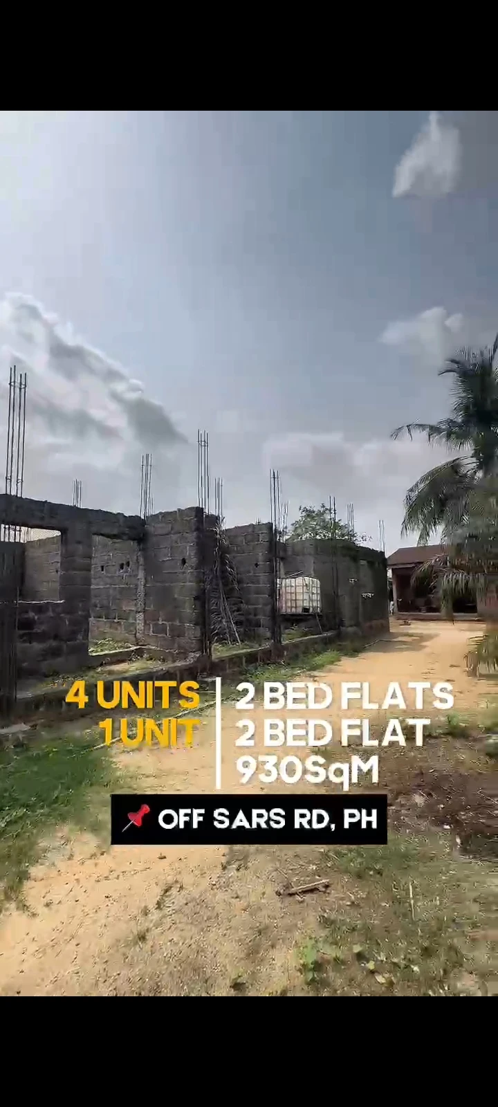 3 Bedroom Flat for Sale in Off SARS RD, Rumuagholu, Rivers