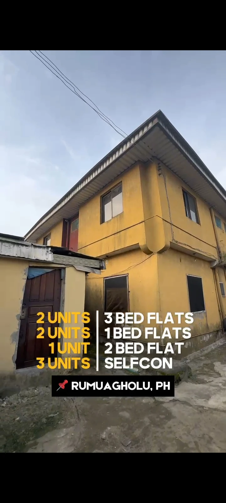 3 Bedroom Flat for Sale in RUMUAGHOLU, Rivers