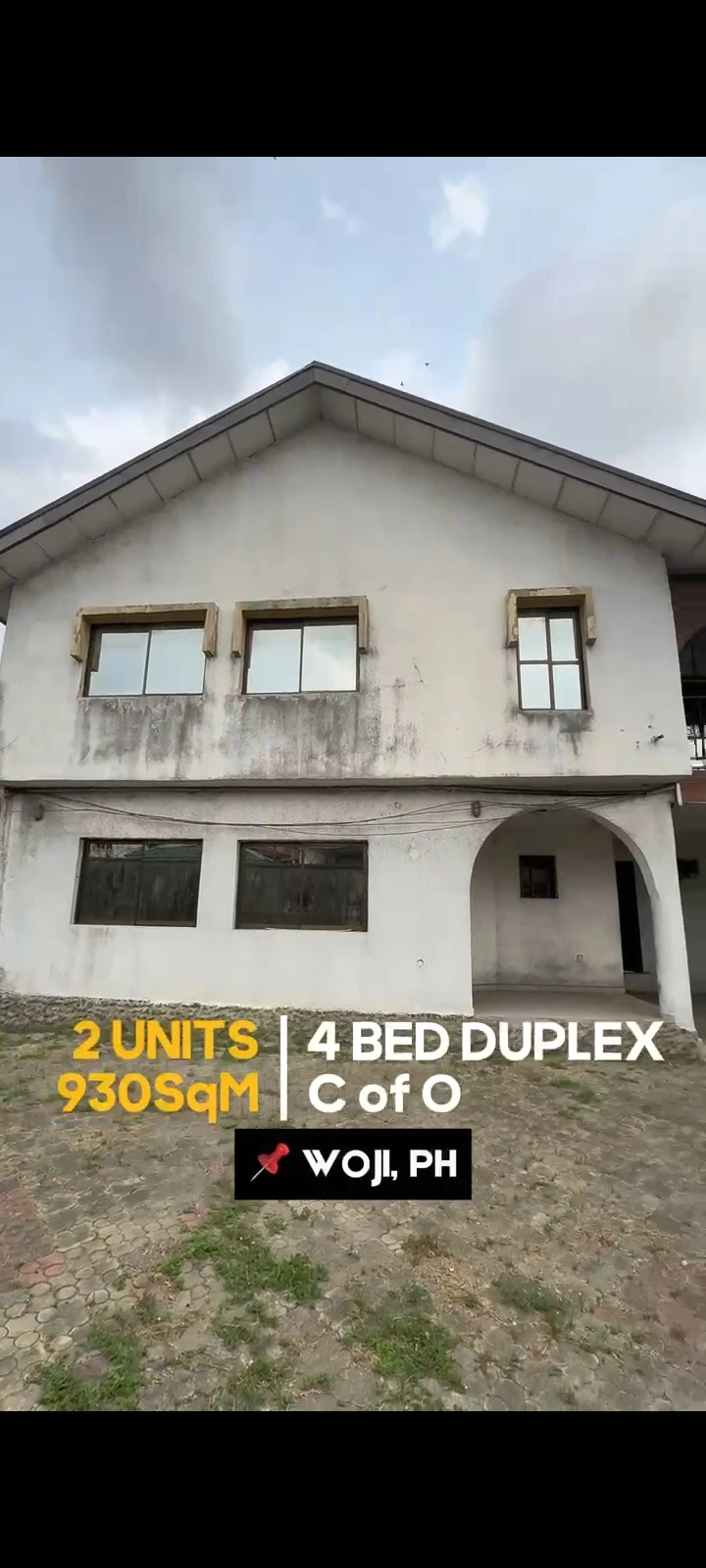Duplex for Sale in WOJI, Rivers
